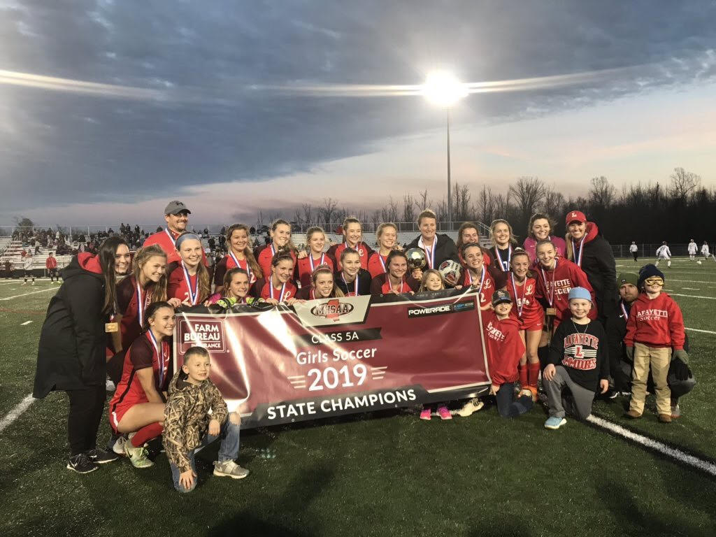 Girls soccer team brings home state&nbsp;championship