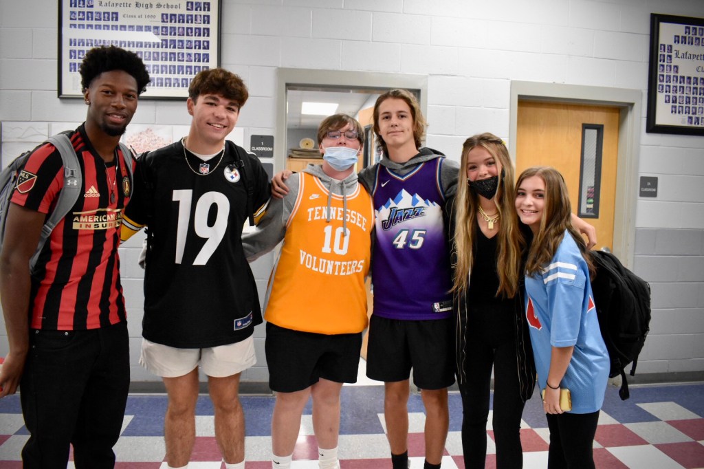Homecoming Day 1: Jersey&nbsp;Day